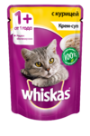 фото Паучи для кошек вискас (whiskas) крем-суп с курицей (85 г)