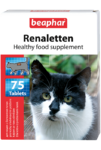 фото BEAPHAR Renaletten — Кормовая добавка для кошек с проблемами почек 75 таб (75 табл)
