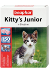 фото BEAPHAR Kitty’s Junior — Витаминизированное лакомство для котят сердечки (150 таб.)