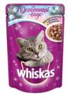 фото Whiskas Особенный вкус корм консервированный полнорационный для взрослых кошек Мясные рулетики с кроликом и телятиной