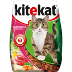 фото Сухой корм для кошек китекэт (kitekat) телятинка аппетитная. (1,9 кг)