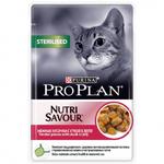 фото Про План Nutrisavour для стерилизованных кошек Индейка пауч (85 г)