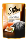 фото Sheba Appetito пауч д/к ломтики в желе из телятины и языка (85г)