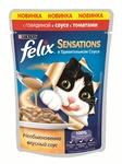 фото Felix Sensations пауч.д/к Говядина/Томат в соусе (85 г)