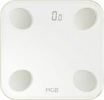 фото Весы напольные MGB Body fat scale Glass Edition F19 BW