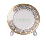 фото Блюдо Tunisie Porcelaine Mimosa Tanit Victoire Or 30 см (5806321488)