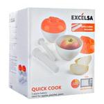 фото Набор емкости для приготовления яблок в микр. печи 2шт Excelsa 60098/062738