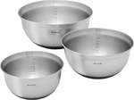 фото Набор салатников Brabantia Matt Steel 3 шт