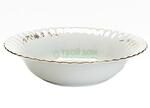 фото Салатница Porcelaine czech gh Салатник 23см золотой вензель (IW E302 SR23)