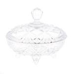фото Доза на ножке с крышкой. 19см Crystal bohemia a.s.