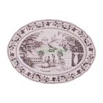 фото Блюдо Claytan овальное Парк свиданий 36х26 cм (CL30302RS11-AL)