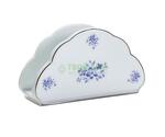 фото Салфетница Porcelaine czech gh Салфетница синий ситец j12-218w (LUISA218W NHOLD)