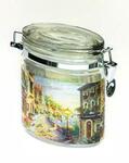 фото Банка для сыпучих продуктов Sinoglass Итальянская улица 20,5 см
