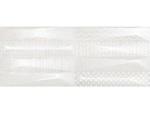 фото Декор Ibero Ceramica Intuition Decor Evoke White 20x50 см