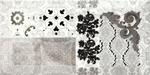 фото Декор Absolute Keramika Monocolor Decor Flores Blanco 10x20 см
