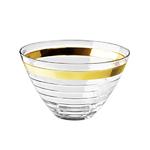 фото Салатник 25см Ego&alter/vidivi baguette gold 65269M/65269
