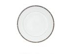 фото Тарелка обеденная Noritake  Рочель Платиновый кант 27 см