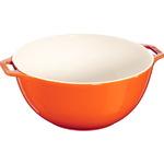 фото Миска сервировочная 25 см Оранжевая Staub