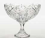 фото Салатник на ножке таурус 22 см Crystalite bohemia