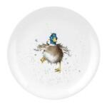 фото Тарелка закусочная Royal Worcester Забавная фауна Утка