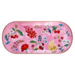 фото Блюдо для торта Pip studio hummingbirds pink 33х15см