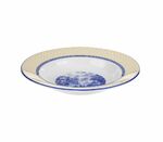фото Тарелка суповая 23см голубая итал желт.борт Spode