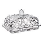 фото Маслёнка Crystalite bohemia 17х10х9 см мозайка