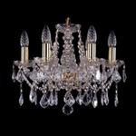 фото Хрустальная люстра Bohemia Light Crystal, 1413 Gold, 42*34 см