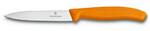 фото Нож для овощей VICTORINOX, SwissClassic, 10 см, оранжевый
