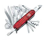 фото Перочинный нож VICTORINOX, Swiss Champ, 9,1*3,3 см, 33 функций, красный