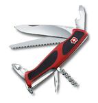 фото Перочинный нож VICTORINOX, RangerGrip, 13 см, 12 функций, черный/красный