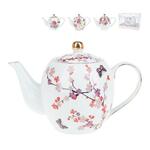 фото Чайник заварочный Best Home Porcelain, Цветы России, 1,38 л