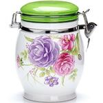 фото Банка для сыпучих продуктов LORAINE, Камелия, 0,75 л