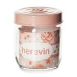 фото Банка для сыпучих продуктов herevin, 425 мл, розовый