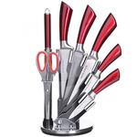 фото Набор кухонных ножей MAYER & BOCH, 8 предметов, красный