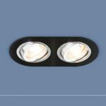 фото Встраиваемый светильник Elektrostandard 1061/2 MR16 BK черный 4690389095467
