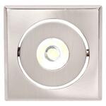фото Встраиваемый светодиодный светильник Horoz Elena-1 1W 2700K матовый хром 016-010-0001 (HL670L)