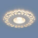 фото Встраиваемый светильник Elektrostandard 2196 MR16 WH белый 4690389101014