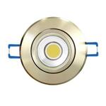 фото Светодиодный встраиваемый светильник (08788) Uniel 4500K ULM-R31-5W/NW IP20 Gold