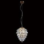 фото Подвесной светильник Crystal Lux Charme SP2+2 LED Gold/Transparent
