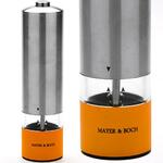 фото Электрическая мельница для специй MAYER & BOCH, 20 см, оранжевый