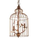 фото Подвесная люстра Arte Lamp Gabbia A1865SP-3BG