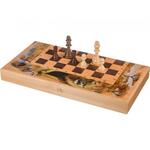 фото Набор настольных игр 3 в 1, Сафари, 50*50 см