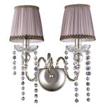 фото Бра Crystal Lux Alegria AP2 Silver-Brown