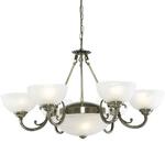 фото Подвесная люстра Arte Lamp Windsor White A3777LM-6-2AB