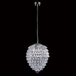 фото Подвесной светильник Crystal Lux Charme SP3+3 LED Chrome/Transparent
