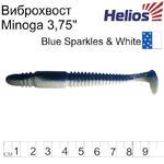 фото Minoga Blue Sparkles & White