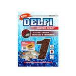 фото Прикормка DELFI зимняя ICE READY увлажненная (лещ + плотва; подсолнух, черная, 500 г)