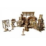 фото 3D деревянный конструктор UGEARS Фабрика роботов