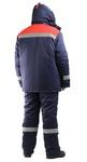 Фото №2 Зимний костюм для работы URSUS Тимбер т-синий красный (Смесовая ткань) -25°C